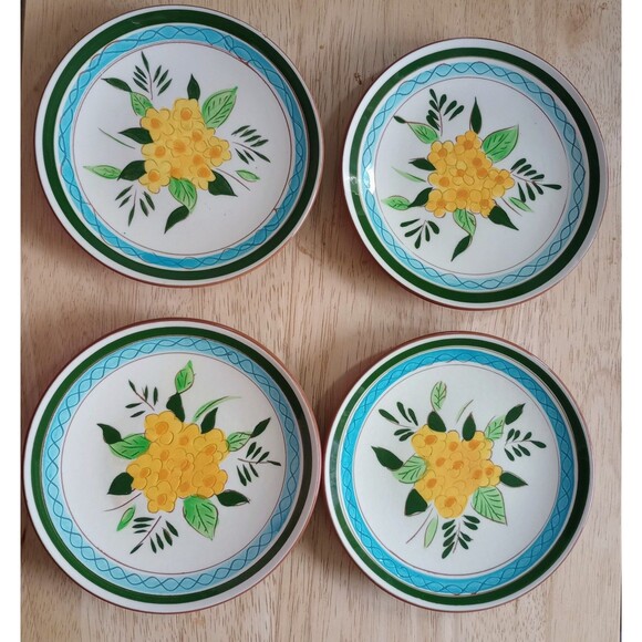 Stangl Pottery Country Garden Bread & Butter Plates Mid-Century 6.25" Vntg USA - Picture 1 of 3